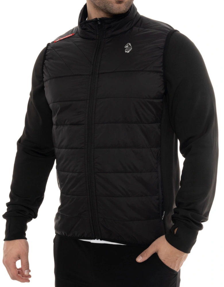 Luke Mens Slam Padded Front Jacket (Black)