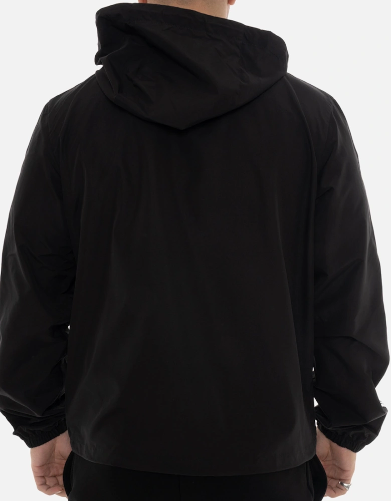 Mens Taped Sleeve Logo Jacket (Black)