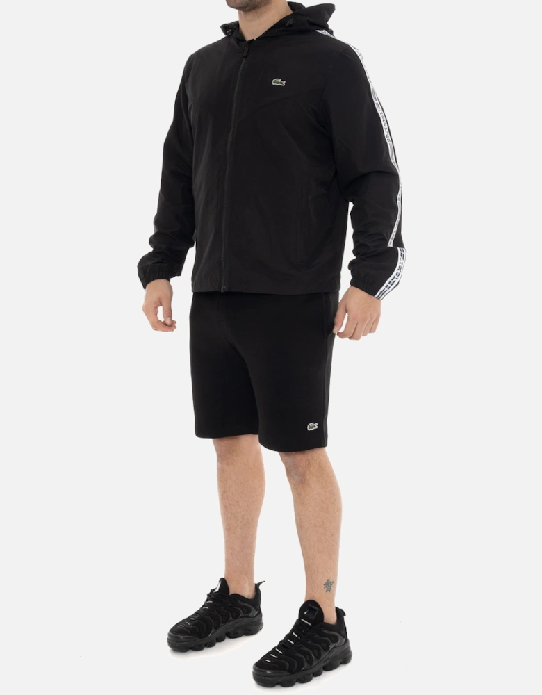 Mens Fleece Shorts (Black)