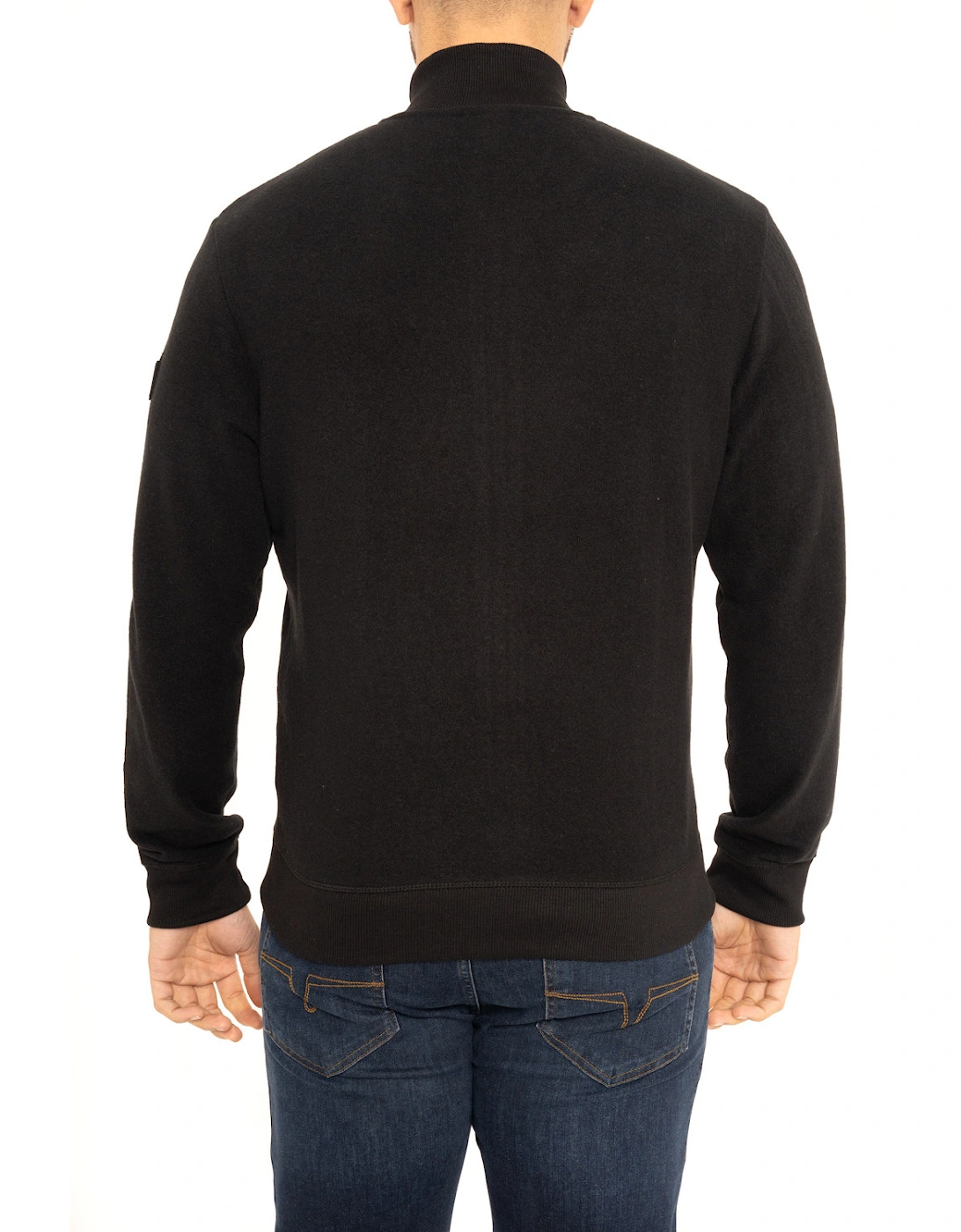 Joop Mens Full Zip Sweatshirt (Black)
