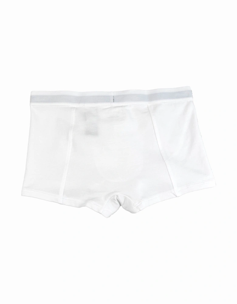 Juniors 2-Pack Boxer Shorts (White/Navy)