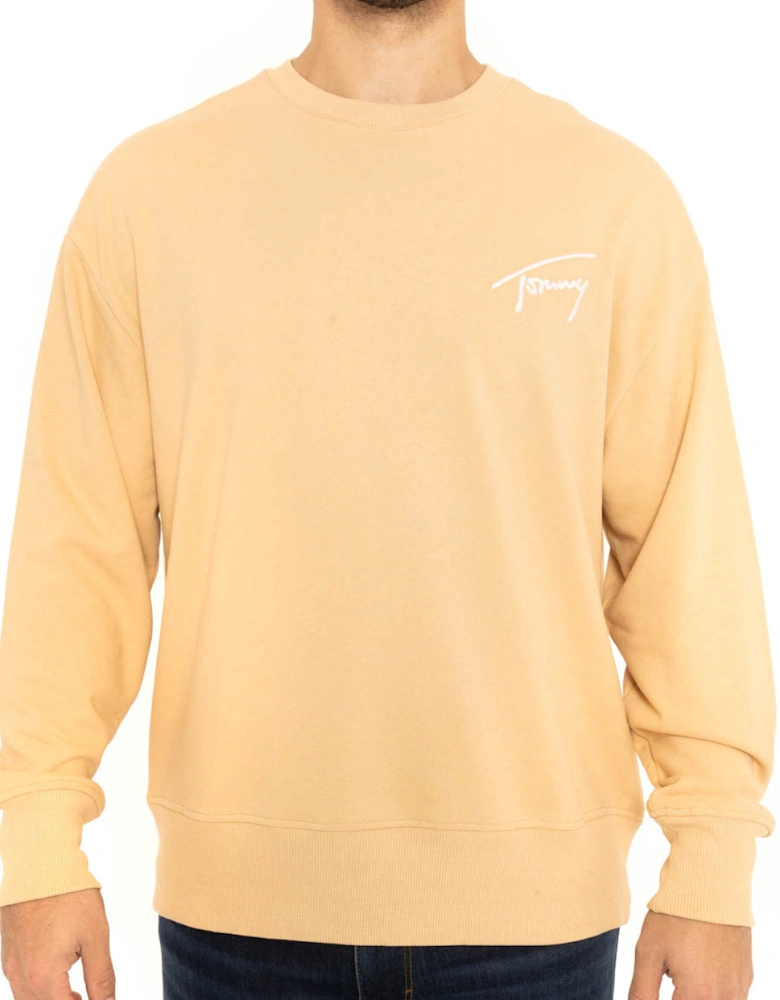 Mens Signature Sweatshirt (Mustard)