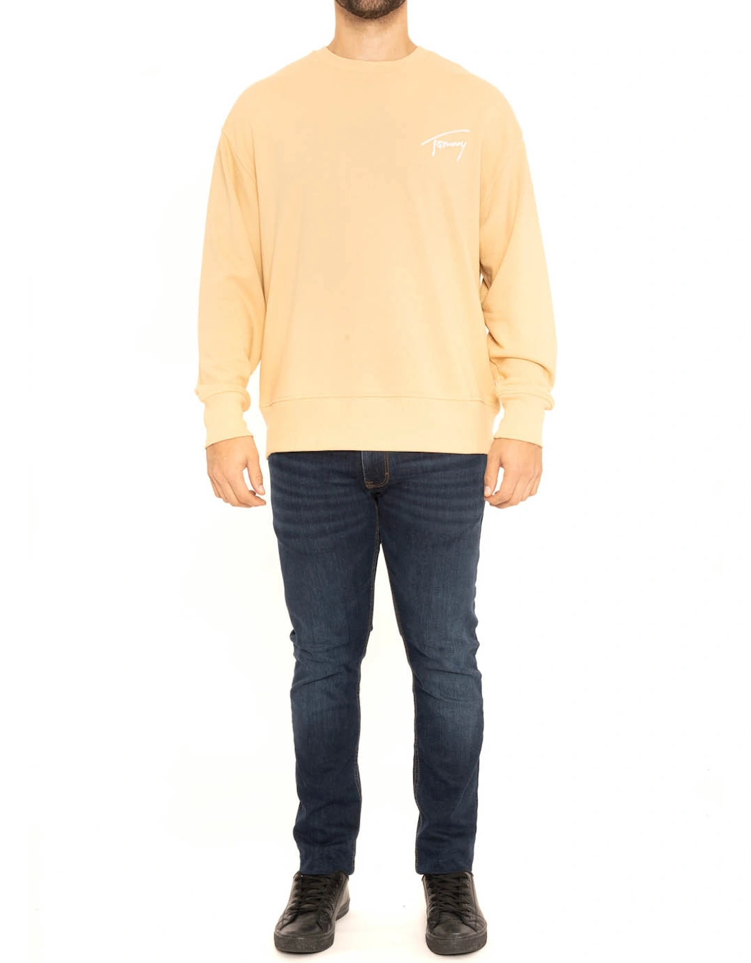 Mens Signature Sweatshirt (Mustard)