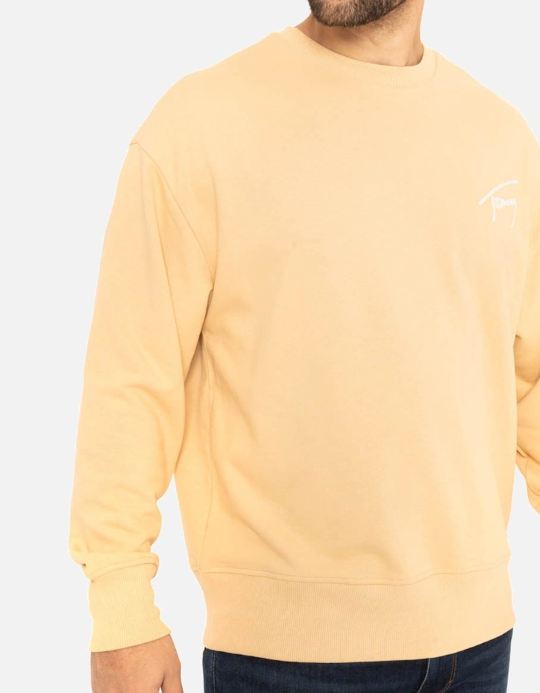 Mens Signature Sweatshirt (Mustard)