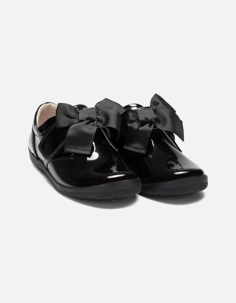 Lelly Kelly Juniors Elisabeth Patent Shoes (Black)