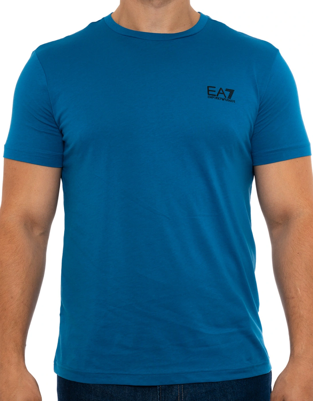 Mens Small Logo T-Shirt (Sapphire), 8 of 7