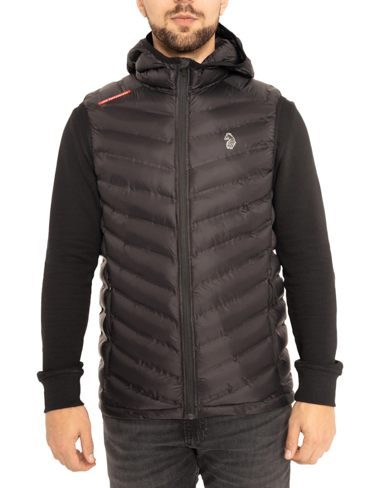 Luke Mens Global Performance Padded Gilet (Black)