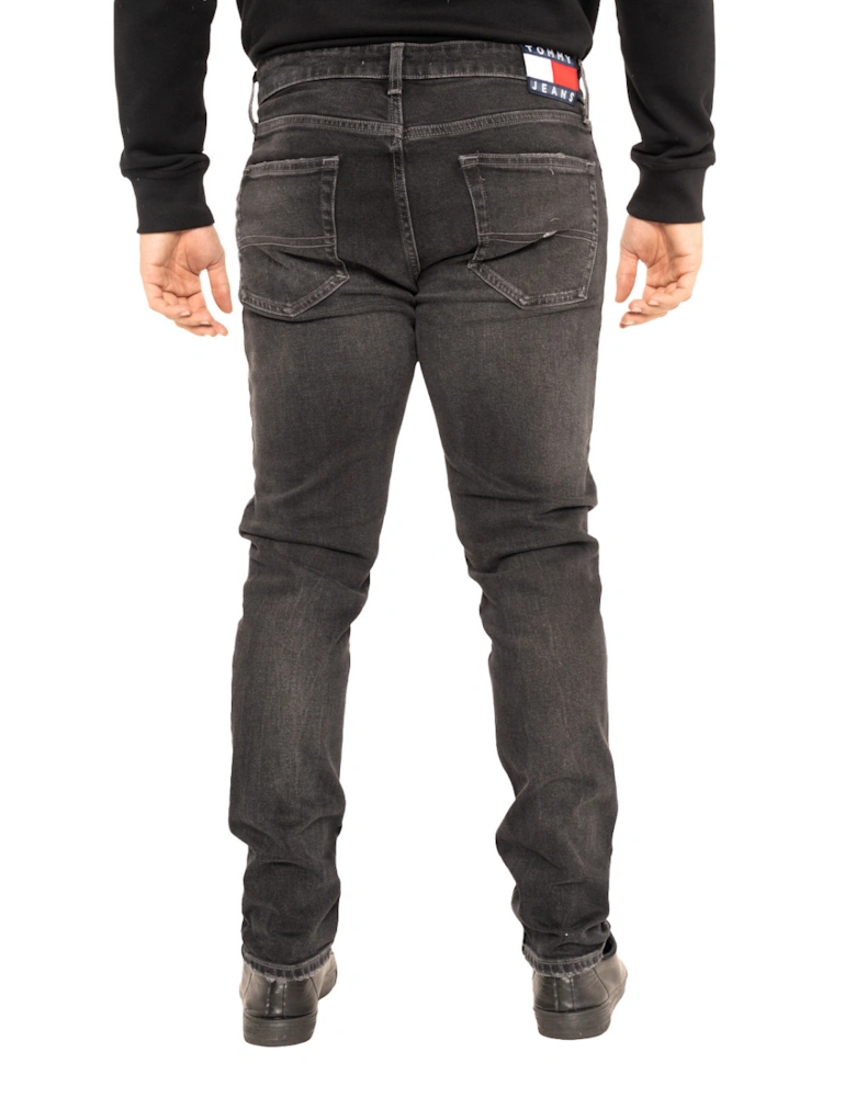 Mens Austin Slim Fit Jeans (Black)