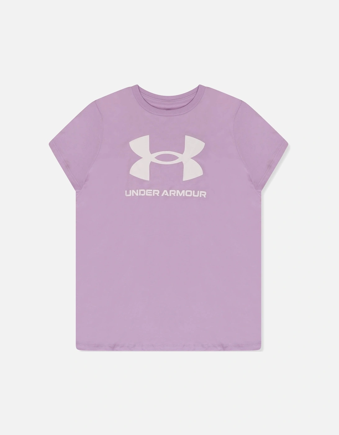 Womens Sportstyle Logo T-Shirt (Lilac), 3 of 2