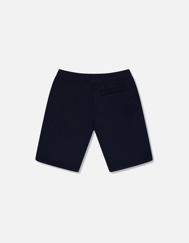 Youths Rival Cotton Shorts (Navy)