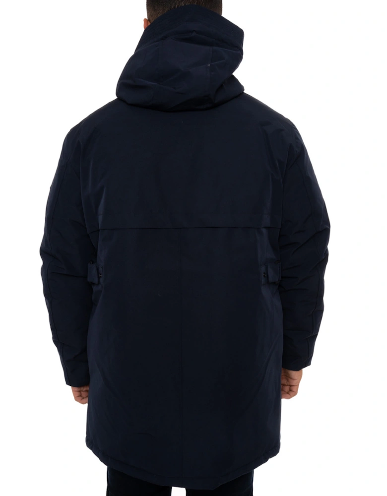 Mens Hooded Parka (Navy)