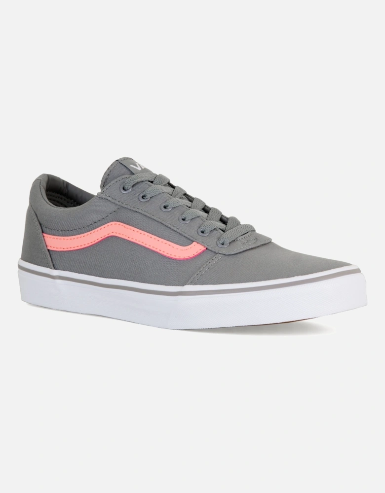 Youths Ward Canvas Trainers (Grey)