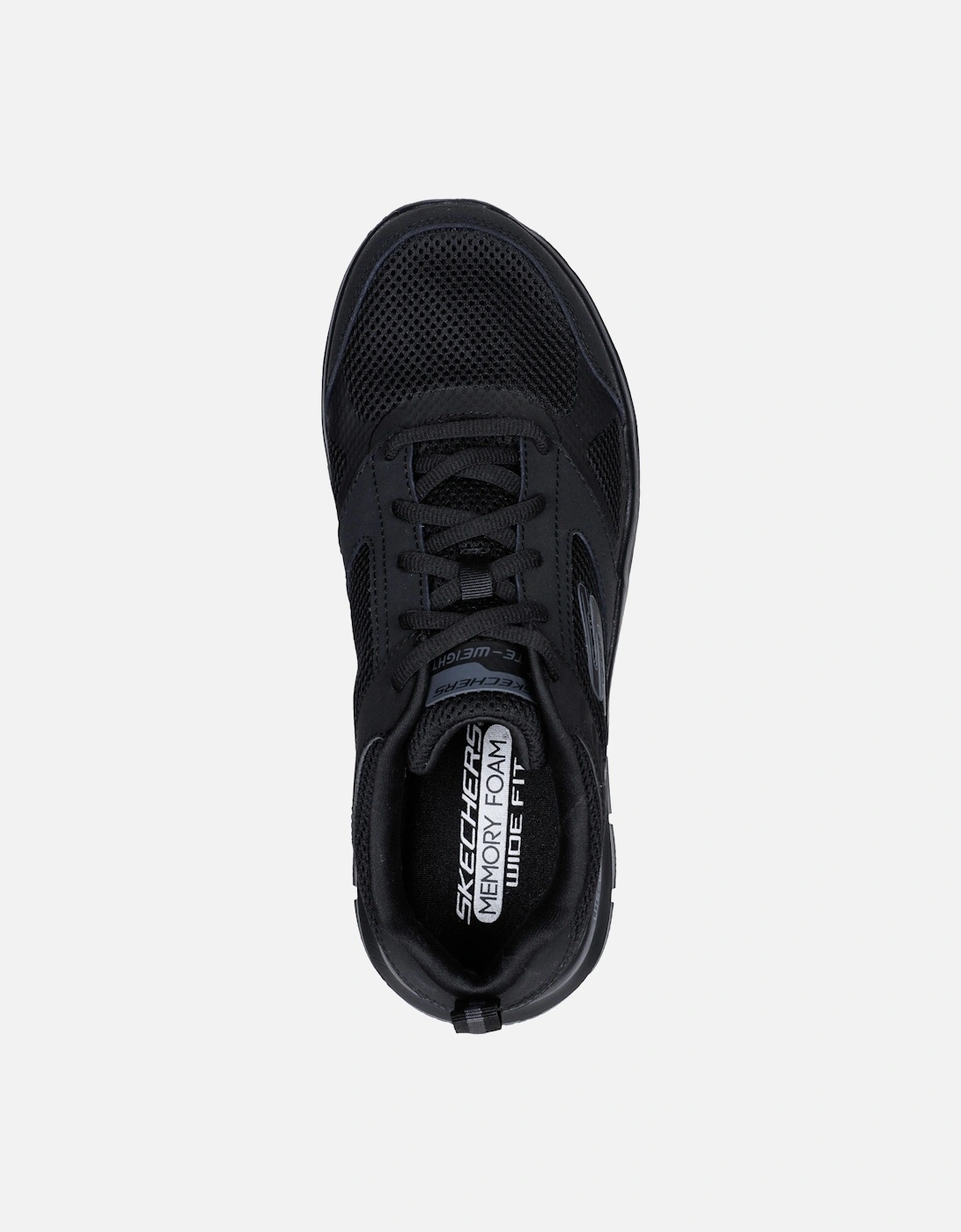 Mens Skech Track Syntac Trainers (Black)