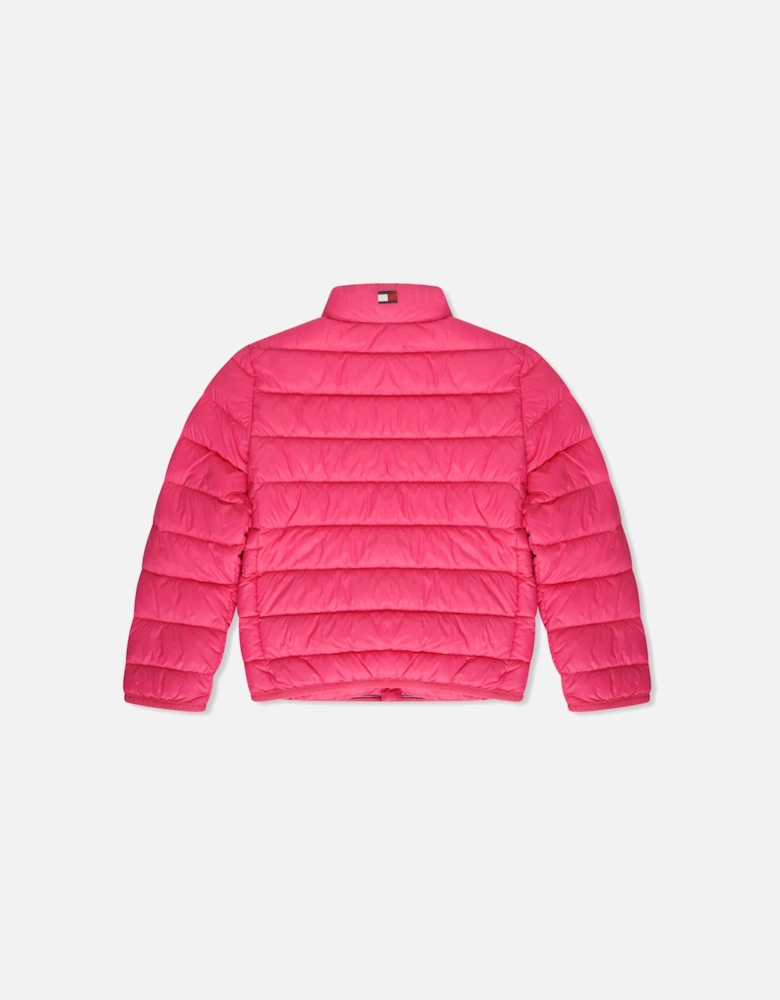 Girls Light Down Jacket (Pink)