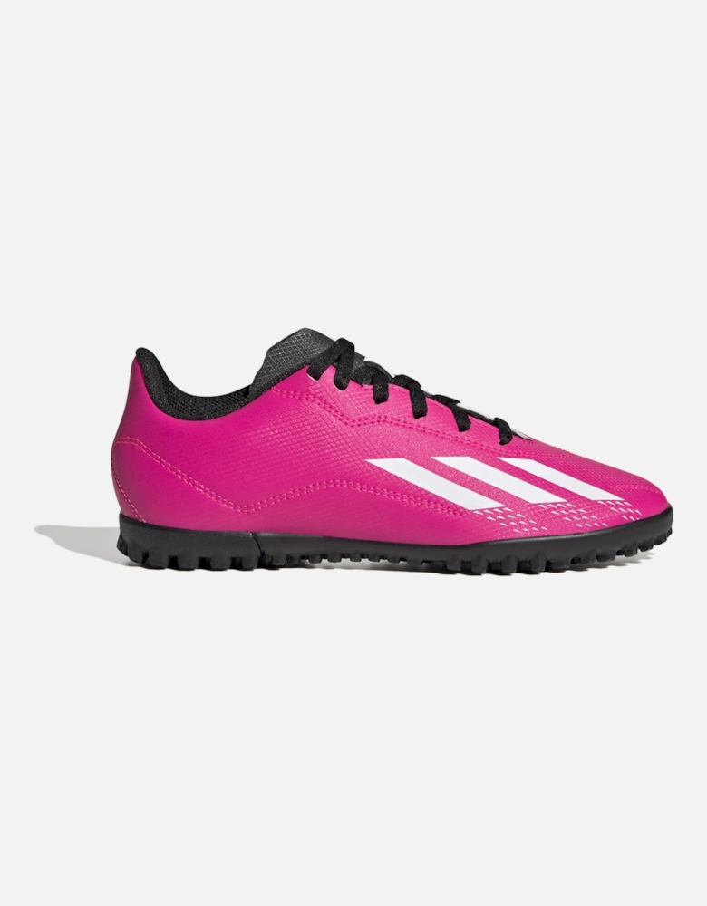 Infants X Speedportal.4 Astro Turf Football Boots (Pink)