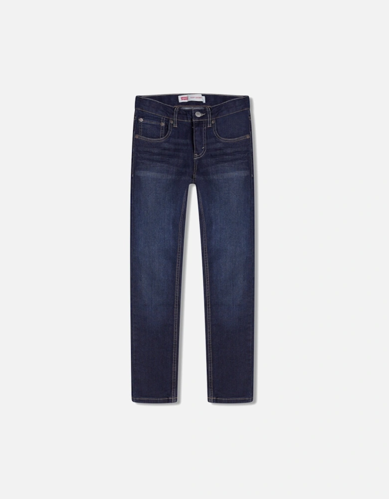 Levis Junior 510 Skinny Denim Jeans (Denim)
