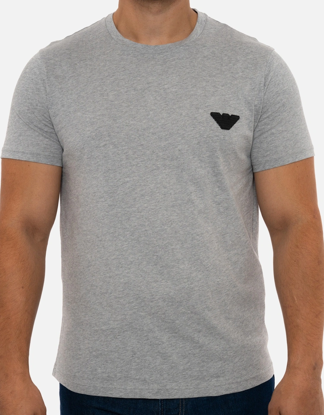 Underwear Mens Badge Logo T-Shirt (Grey), 8 of 7