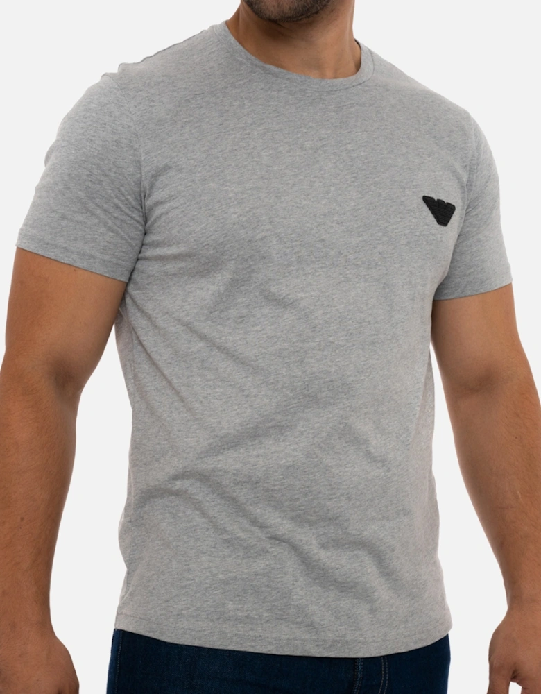 Underwear Mens Badge Logo T-Shirt (Grey)