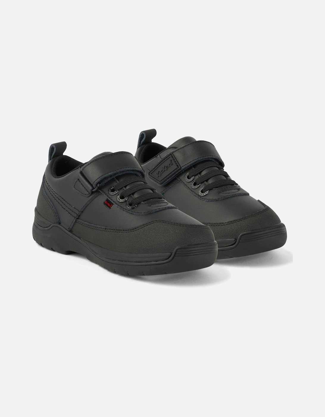 Junior Stomper Low Shoes (Black), 7 of 6