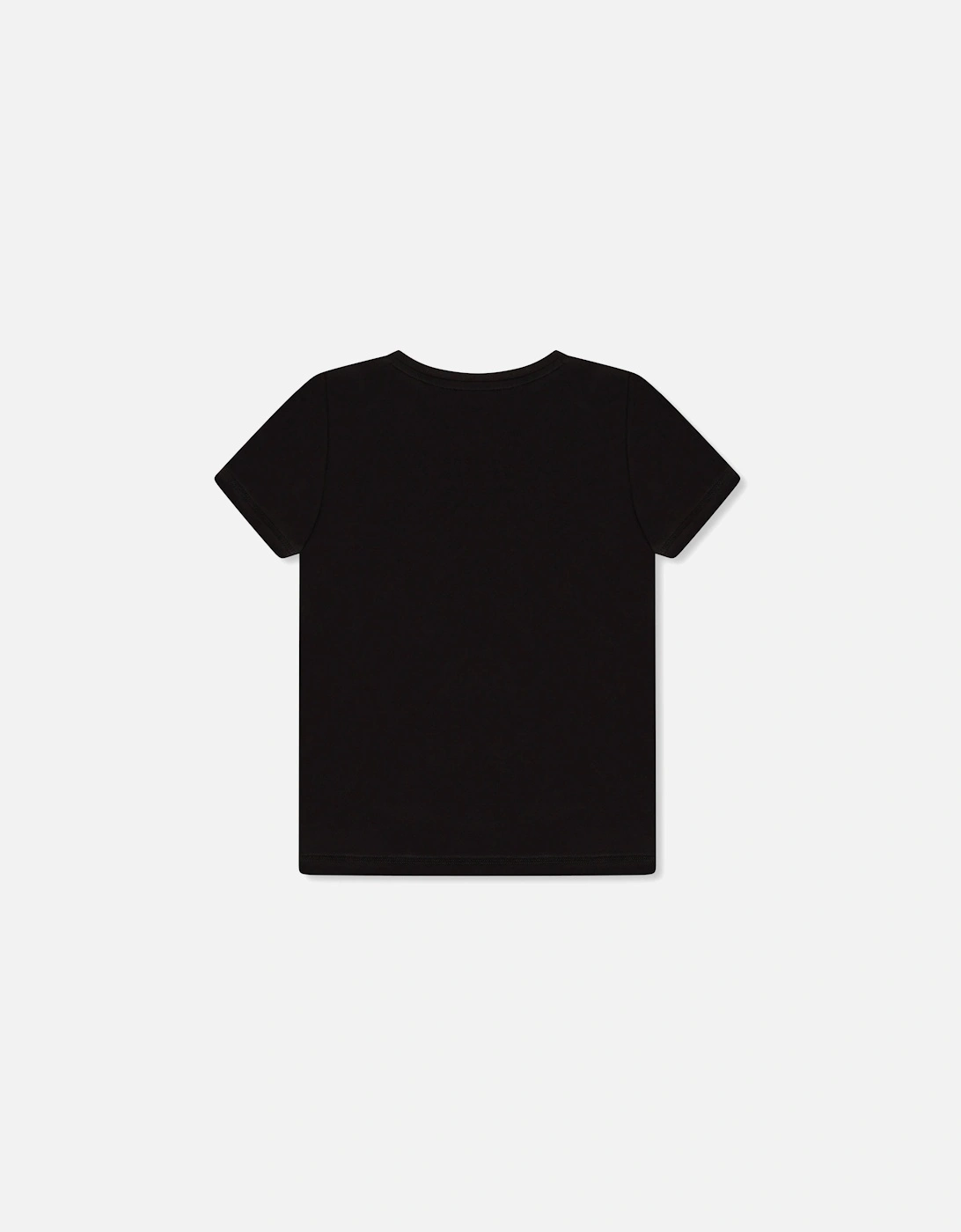 Youths Active Small Logo T-Shirt (Black)