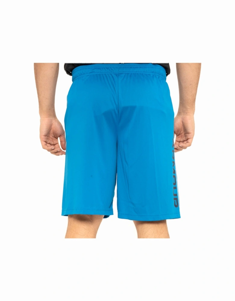 Mens Tech Wordmark Shorts (Blue)