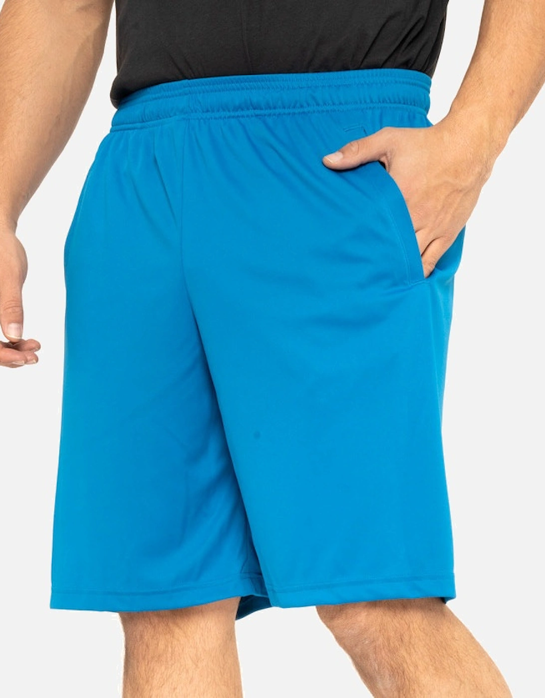 Mens Tech Wordmark Shorts (Blue)