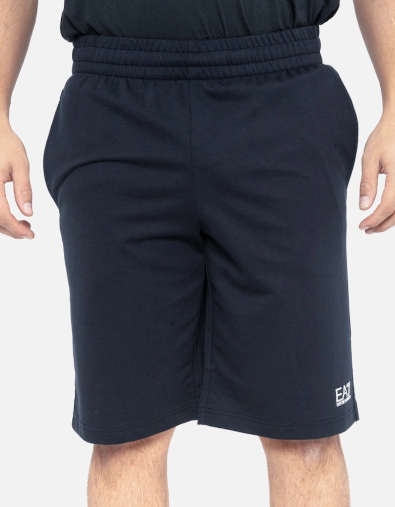 Mens Small Logo Sweat Shorts (Night)