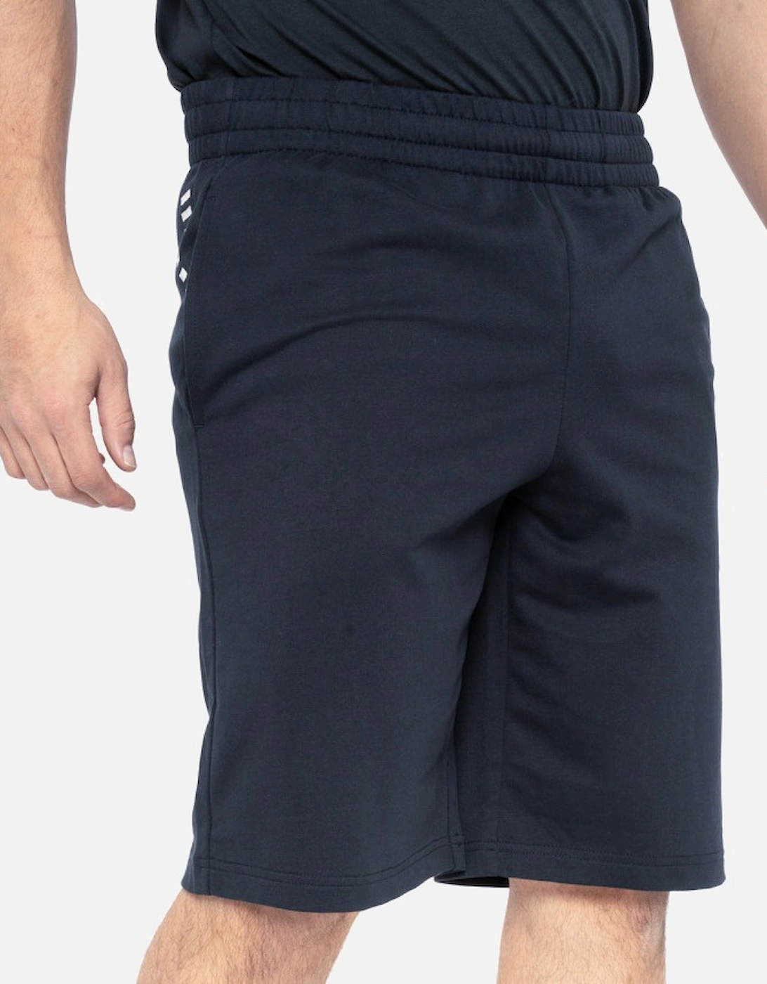 Mens Small Logo Sweat Shorts (Night)