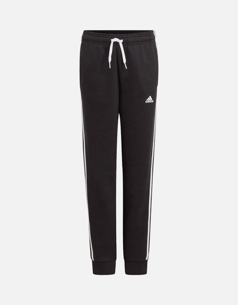 Youths 3 Stripe Joggers (Black)