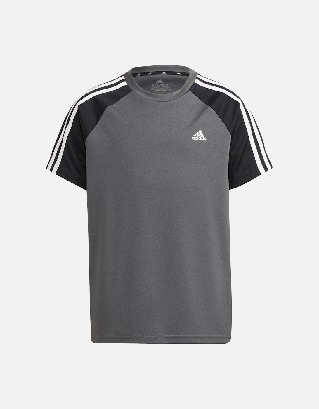 Youths Sereno Small Logo T-Shirt (Grey/Black), 6 of 5