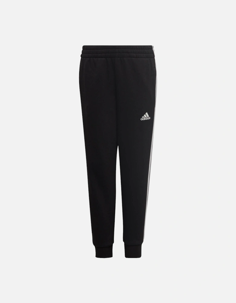 Juniors 3 Stripe Jogger Pants (Black)