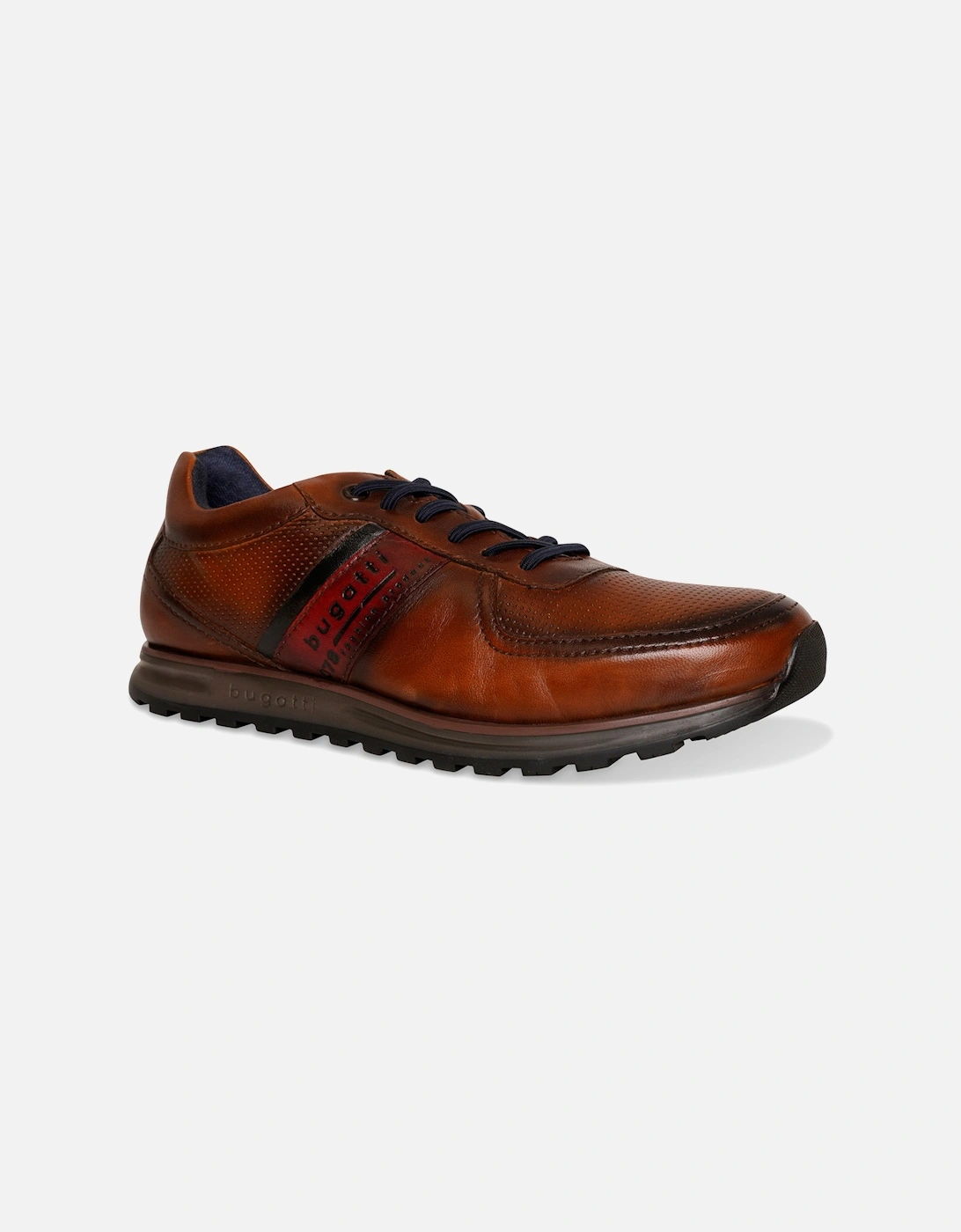 Mens Cirino Sneakers (Brown), 4 of 3