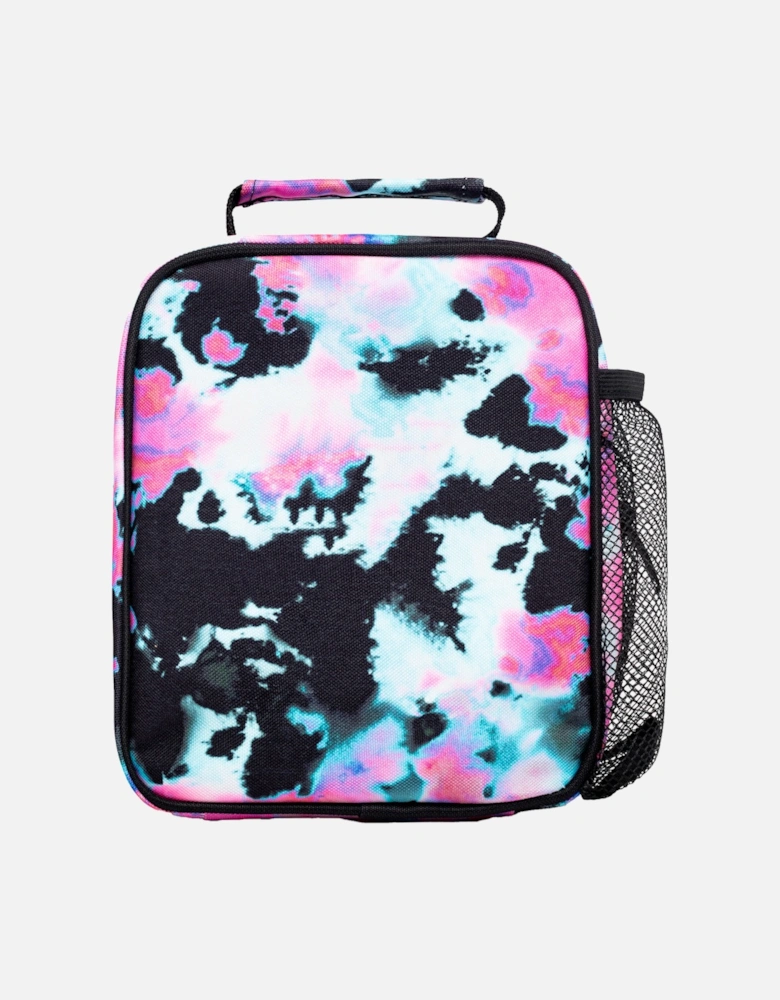 Tie-Dye Pattern Lunch Box (Black)