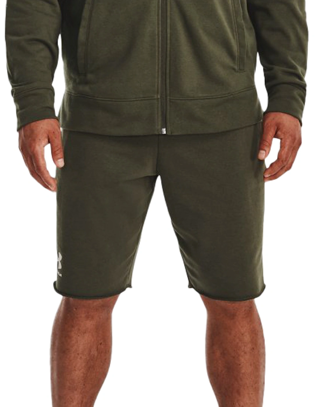 Mens Rival Terry Shorts (Green)