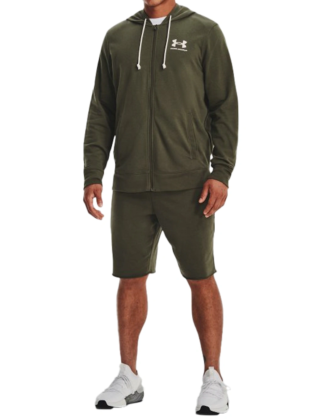 Mens Rival Terry Shorts (Green)