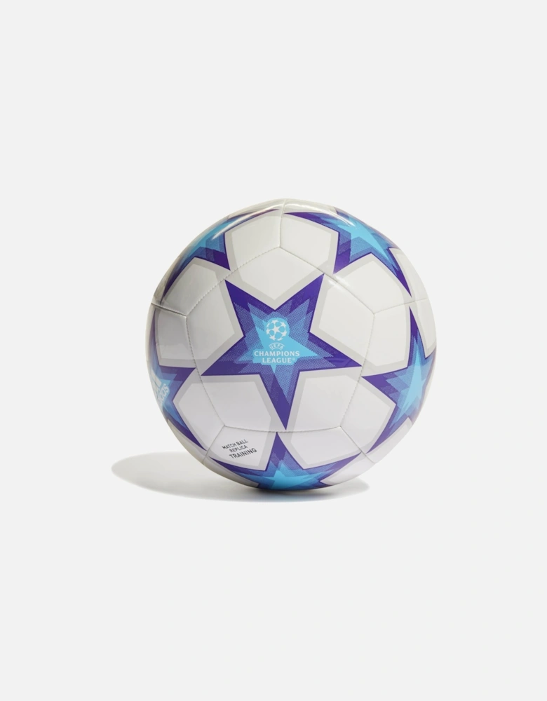 Champions League Club Football (White/Blue)