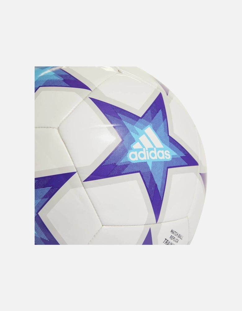 Champions League Club Football (White/Blue)