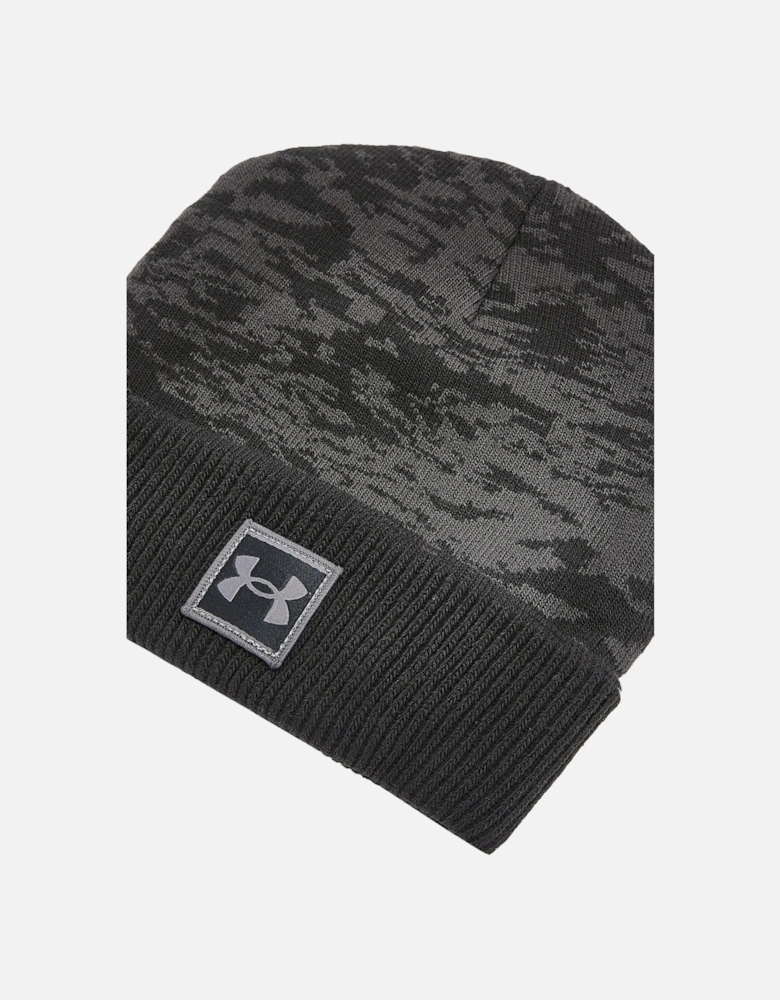 Youths Graphic Beanie (Black)