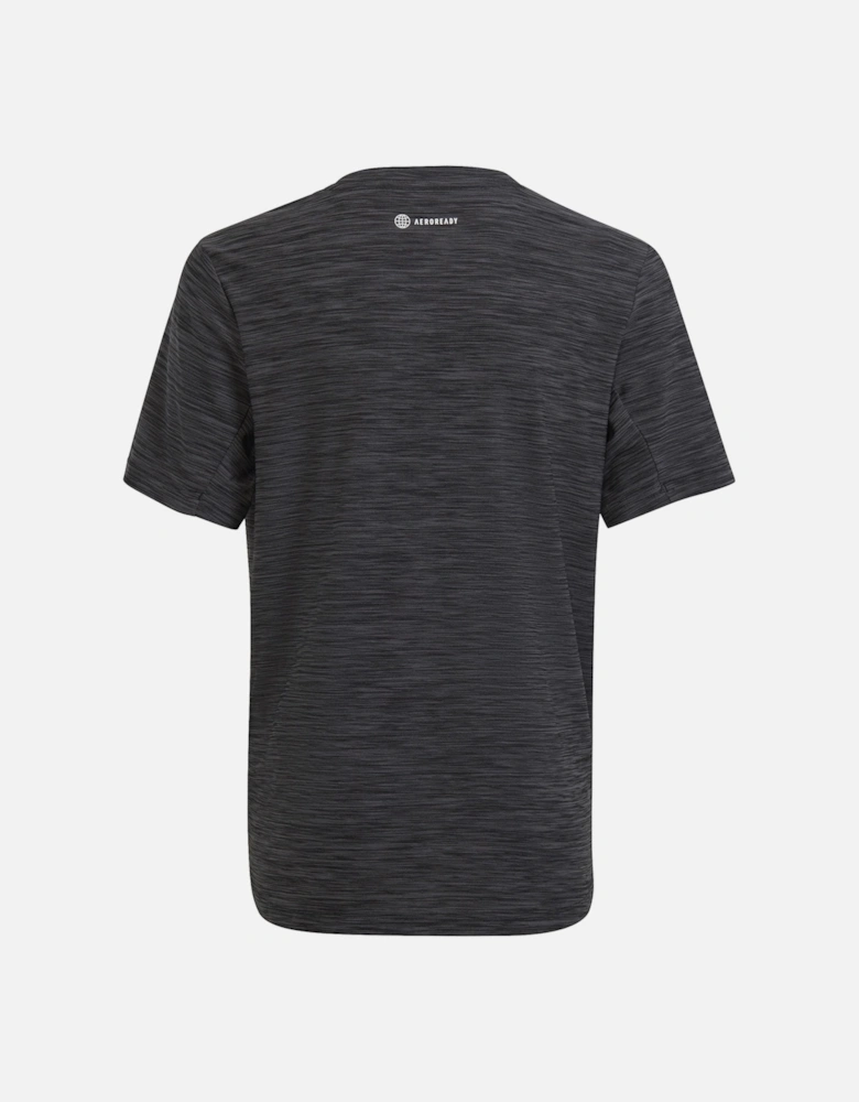 Youths Heathered T-Shirt (Grey)