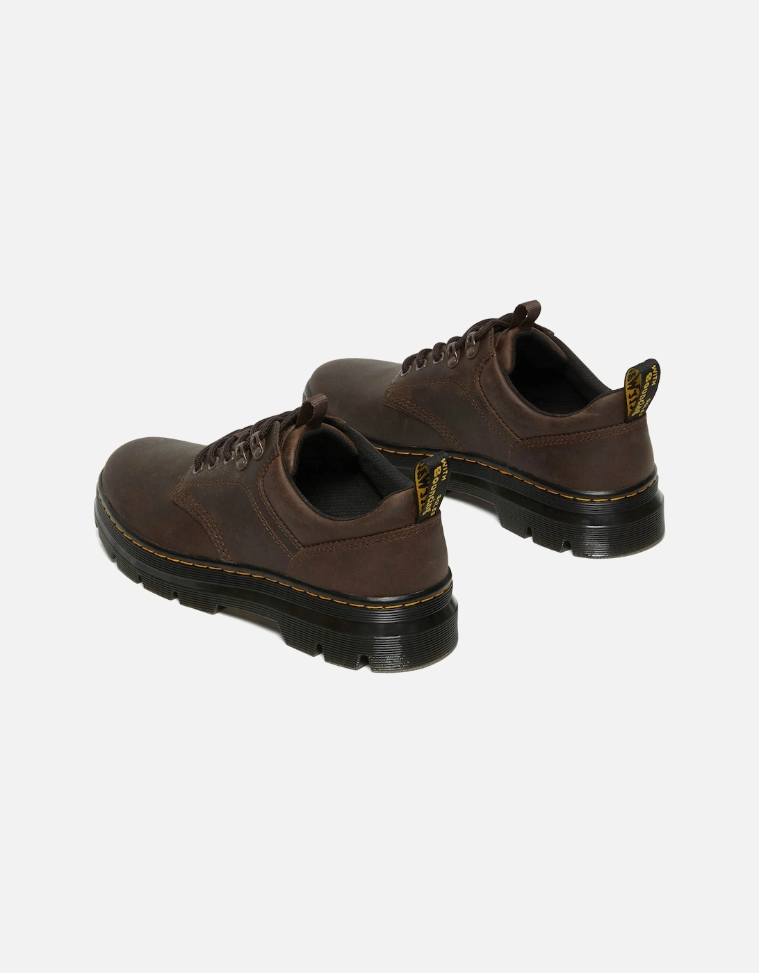 Dr. Martens Mens Reeder 5 Eye Shoes (Brown)