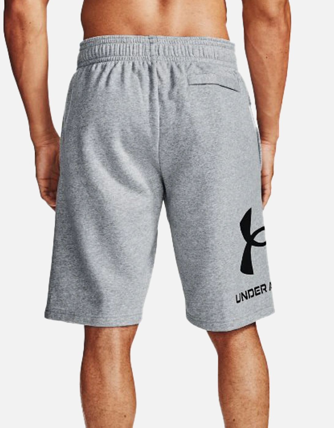 Mens Rival Big Logo Shorts (Grey)