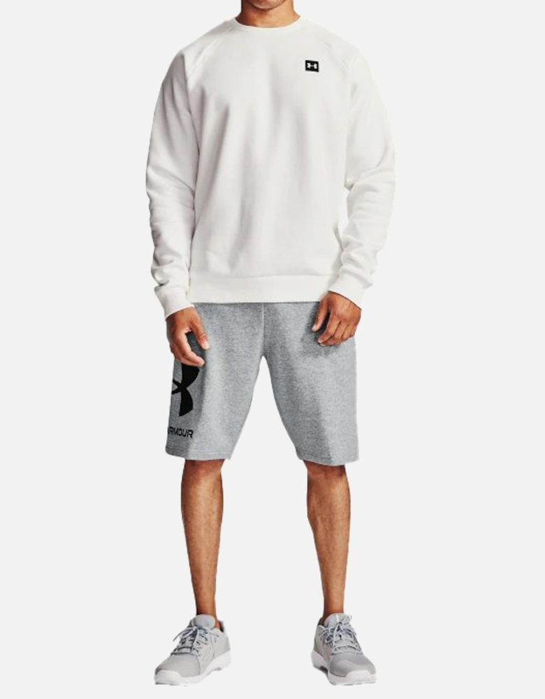 Mens Rival Big Logo Shorts (Grey)