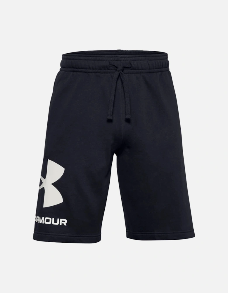 Mens Rival Big Logo Shorts (Black)