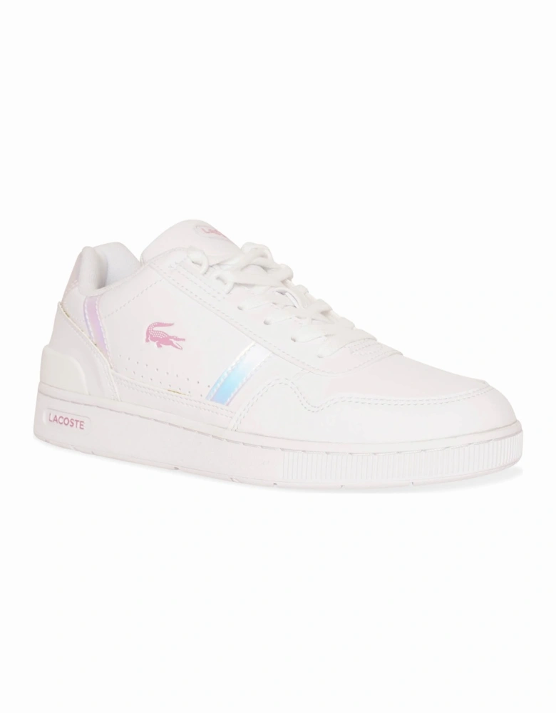 Youths T-Clip Trainers (White)