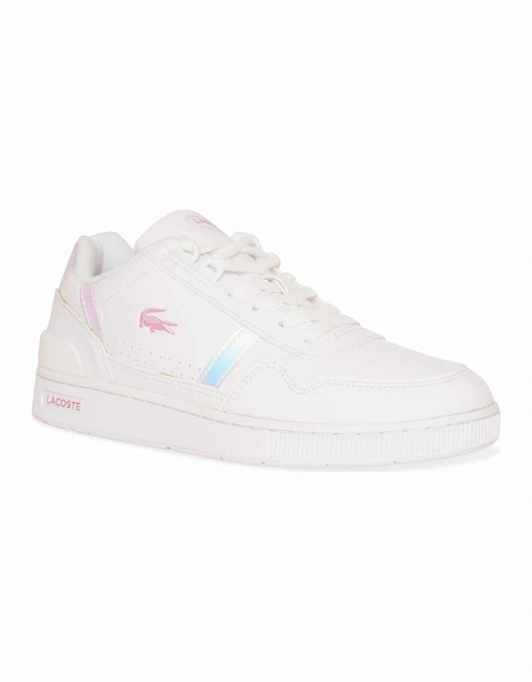 Youths T-Clip Trainers (White), 4 of 3