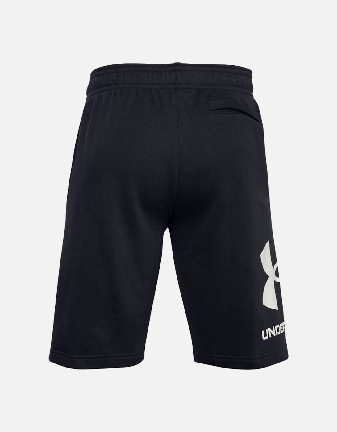 Mens Rival Big Logo Shorts (Black), 7 of 6