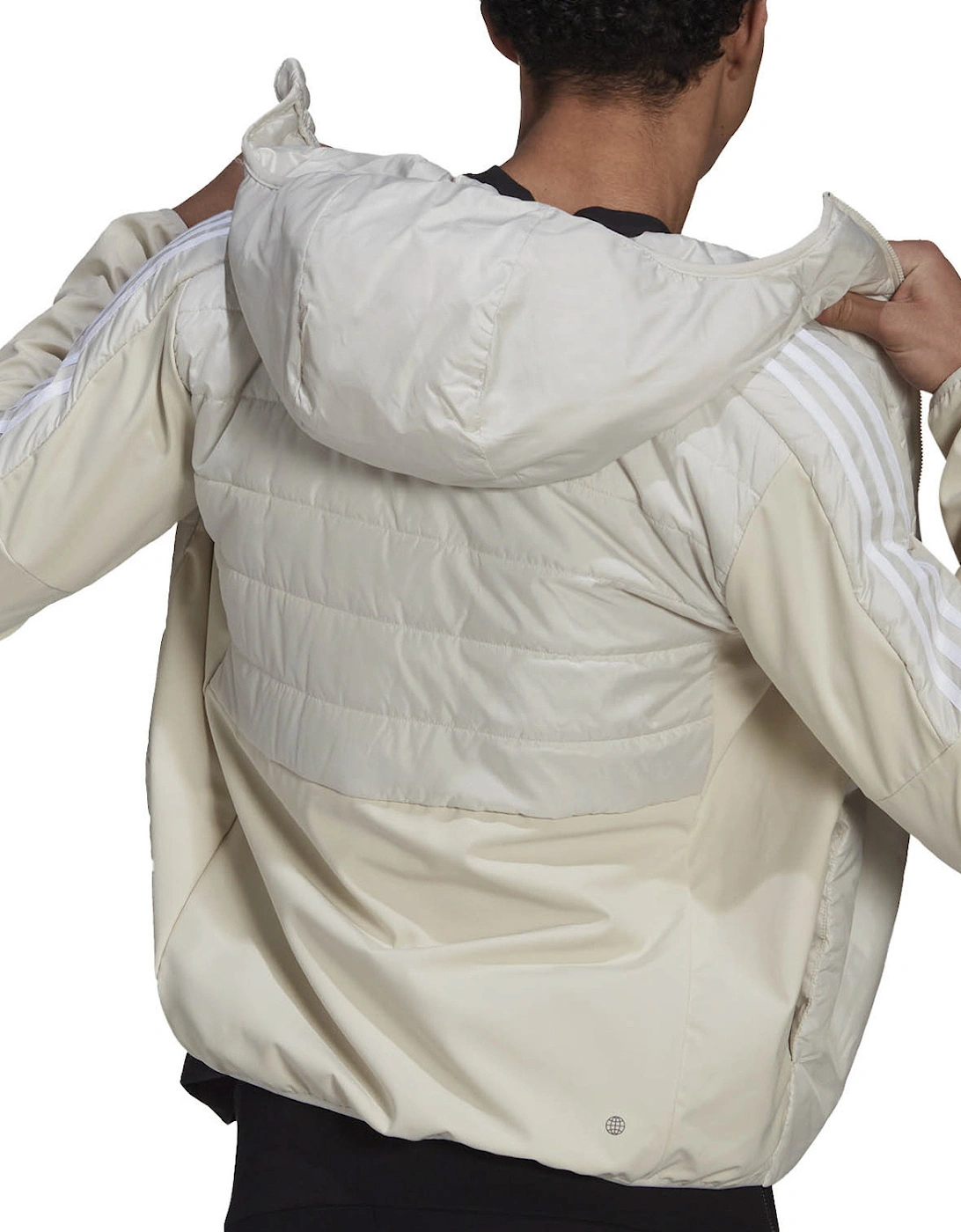 Mens Essentials Hybrid Jacket (Aluminium)
