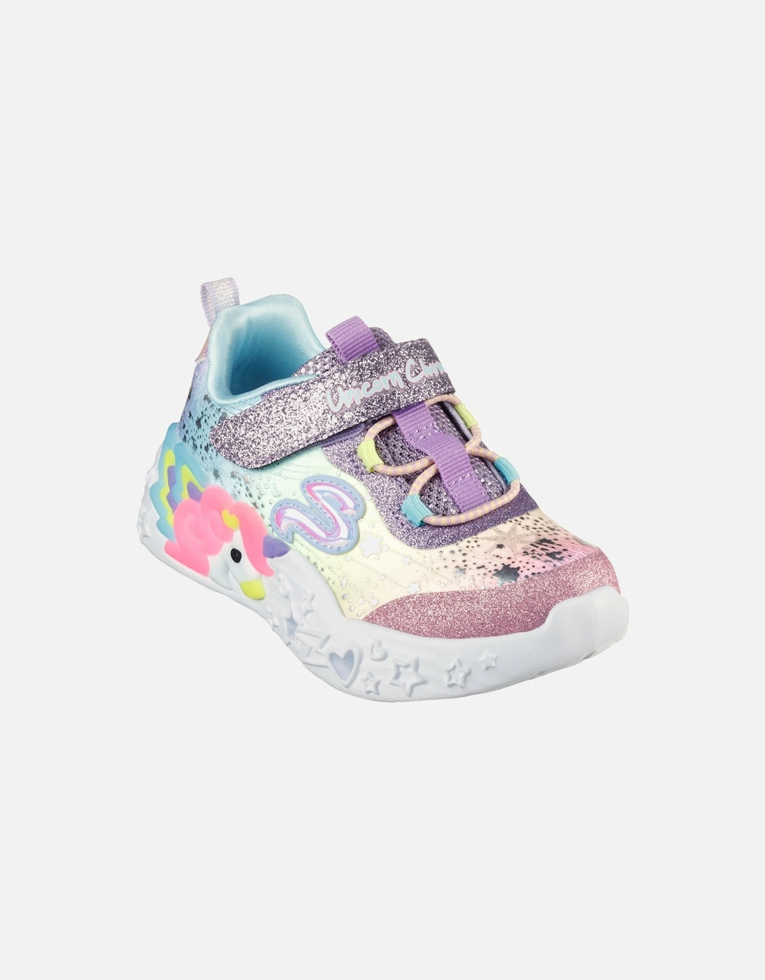 Infants Unicorn Charmer Trainers (Purple)