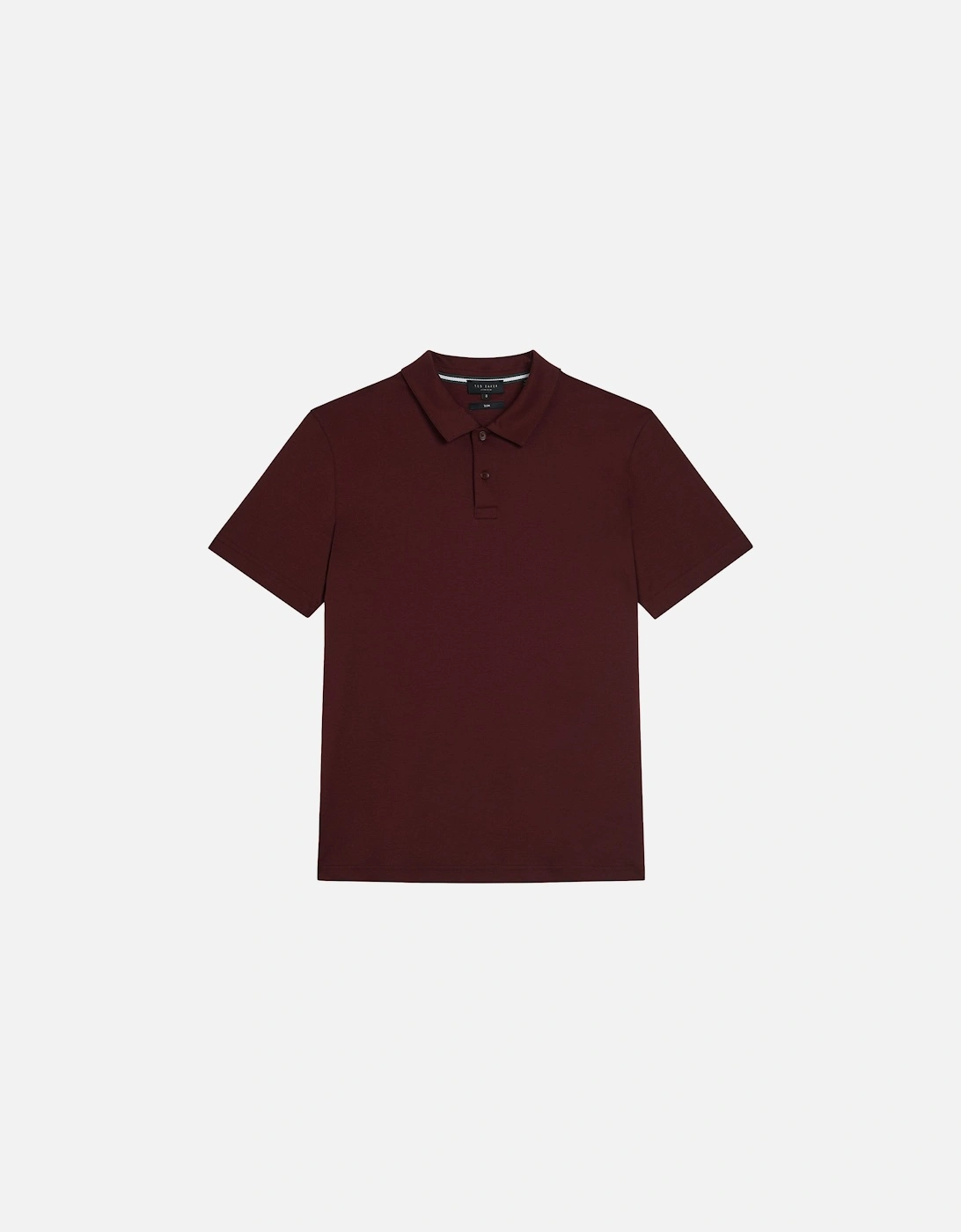 Mens Zeiter Slim Soft Touch Polo Shirt (Maroon), 8 of 7