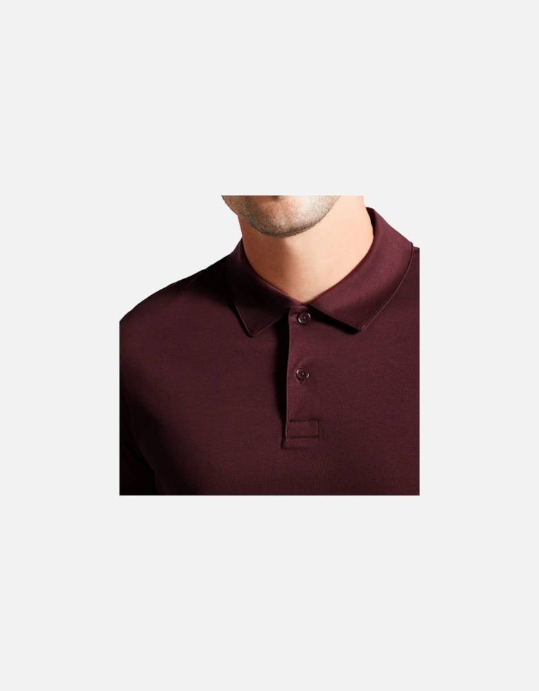 Mens Zeiter Slim Soft Touch Polo Shirt (Maroon)